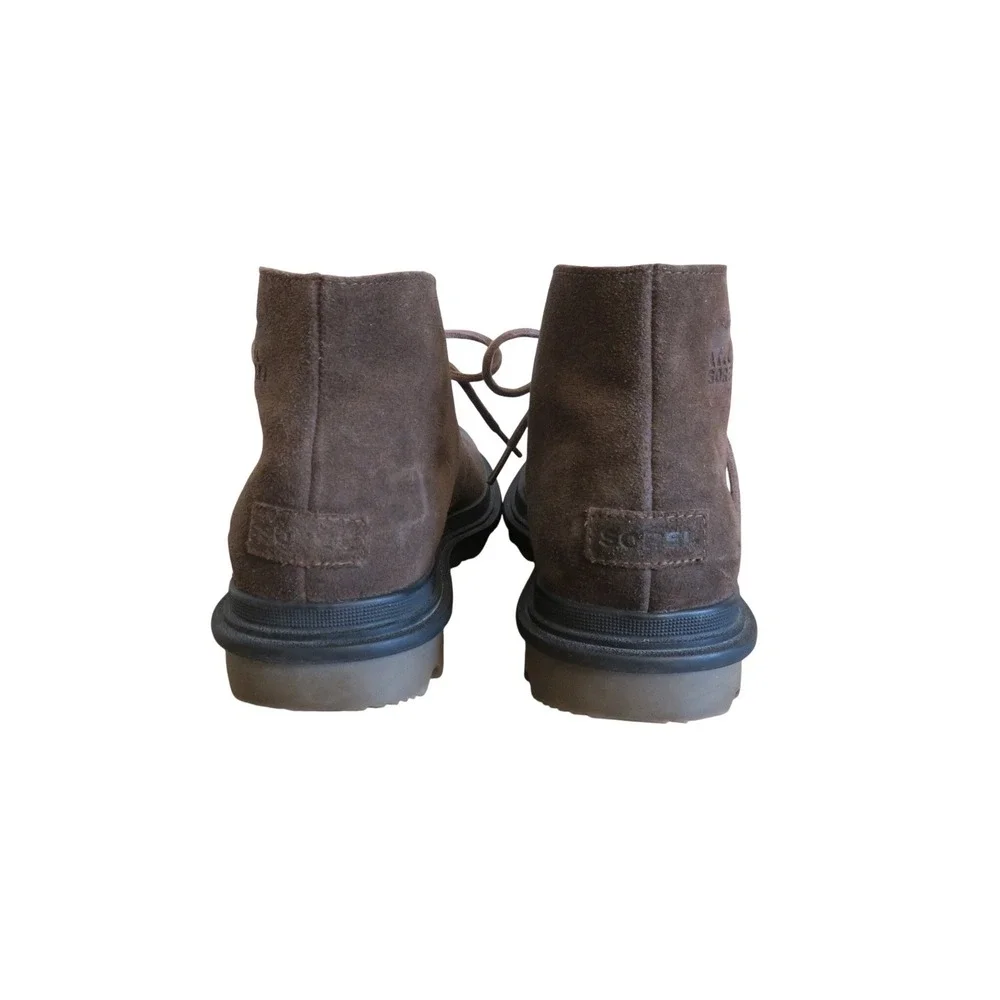 Sorel ACE Chukka Waterproof Brown Suede Boots Mens 9.5‎ NM3442-256
